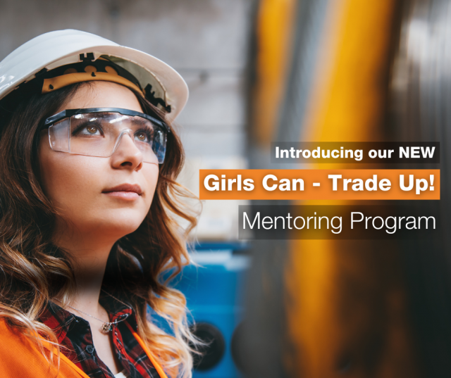 Girls Can - Trade Up Mentoring Program